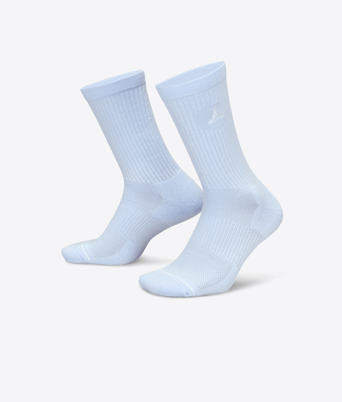 EVERYDAY CUSHIONED POLY CREW SOCKS 3 PAIRS