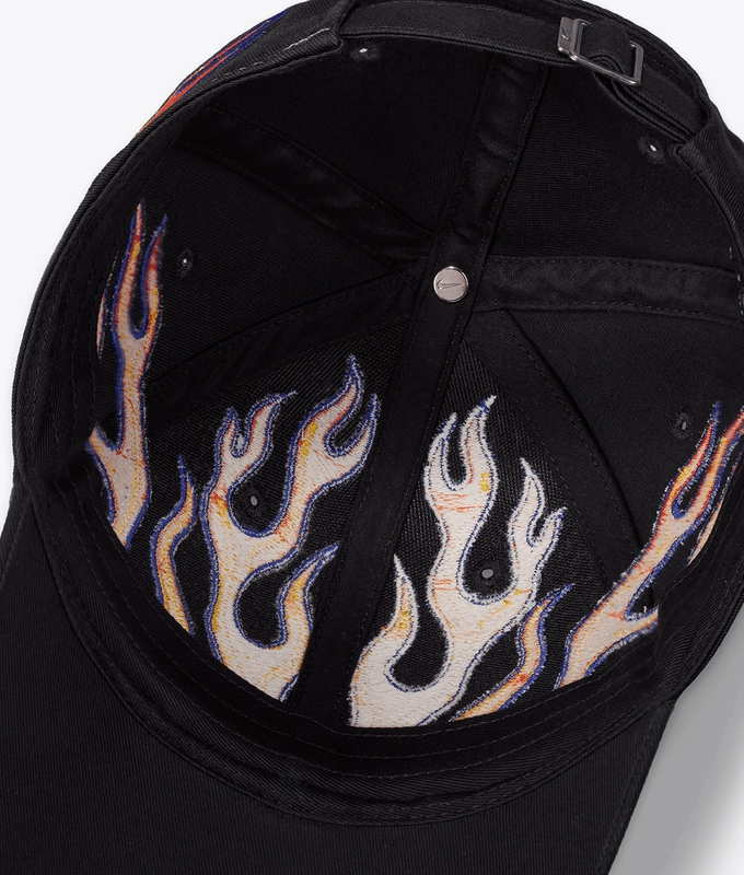 帽子 nike club cap og structured flame black NIKE ナイキ CLUB CAP STRUCTURED OG FLAME BLACK ORANGE