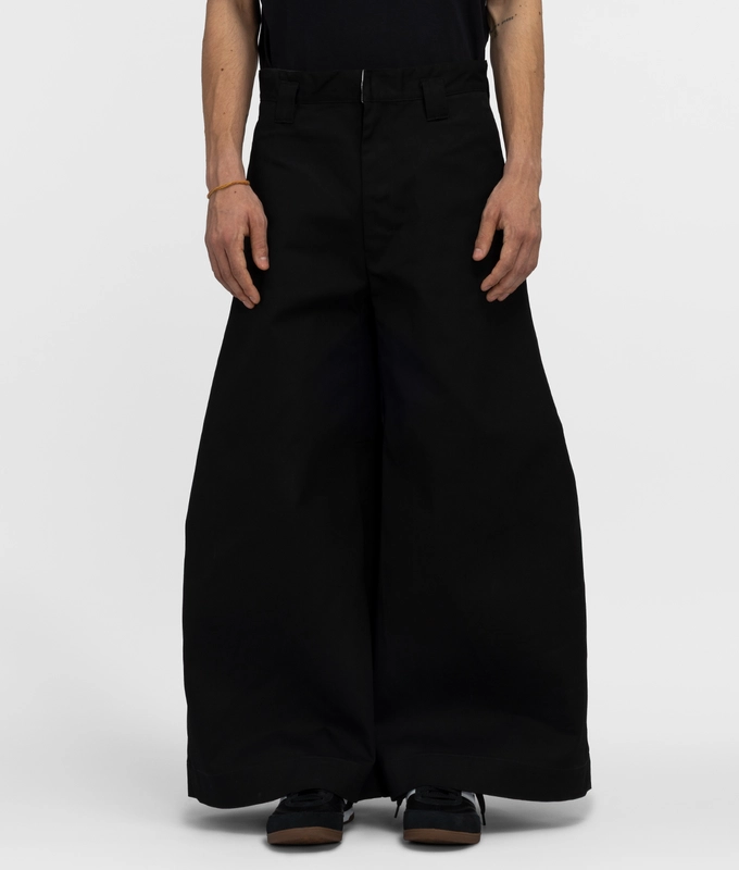 Shinyakozuka - SHINYAKOZUKA BAGGY PANT WITH DICKIES BLACK l Buy