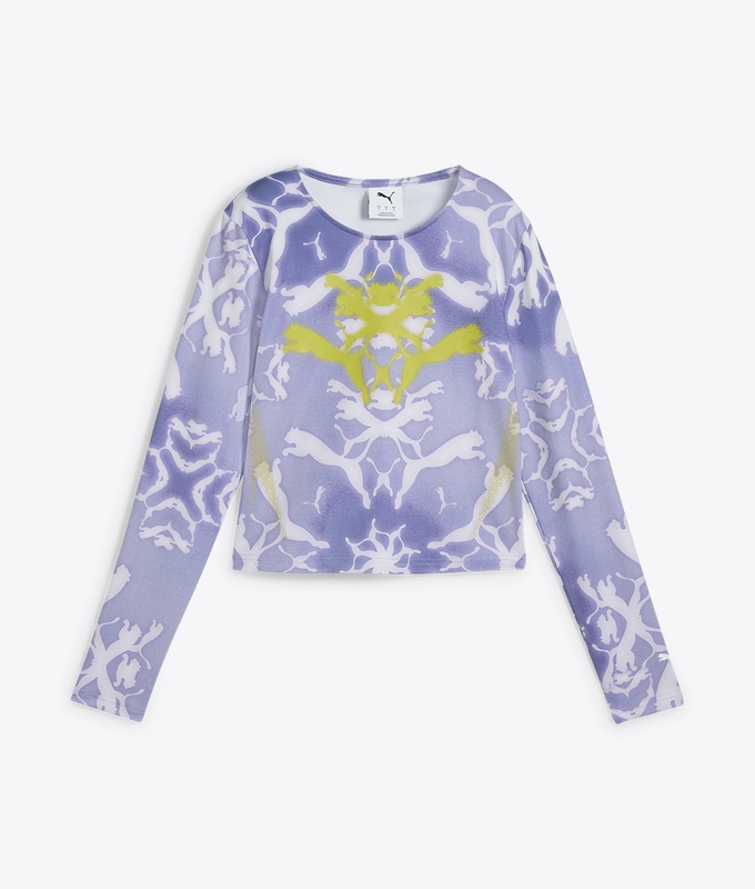 DARE TO LONG SLEEVE PRINTED TEE