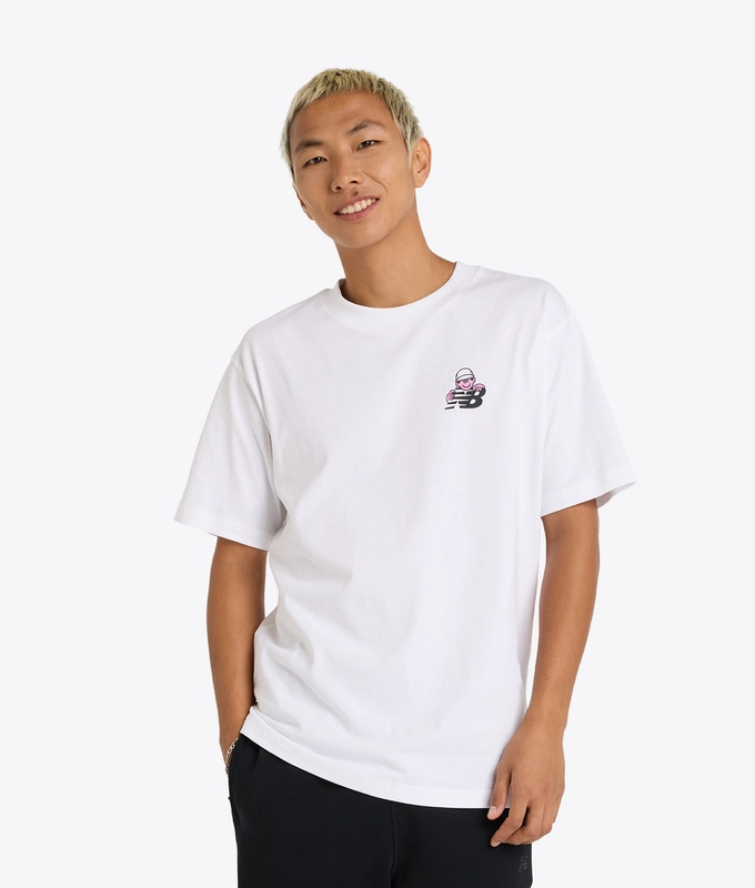 X FACE OKA CHARACTER T-SHIRT