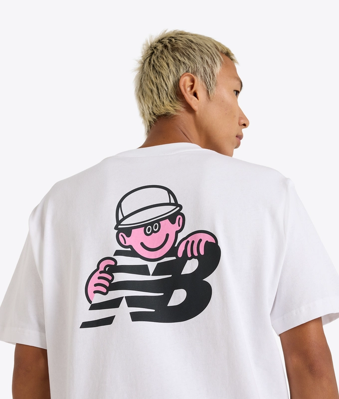 X FACE OKA CHARACTER T-SHIRT