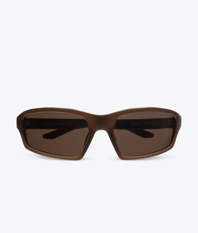 RAVEN MATT SOLID POLARIZED LENS SUNGLASSES