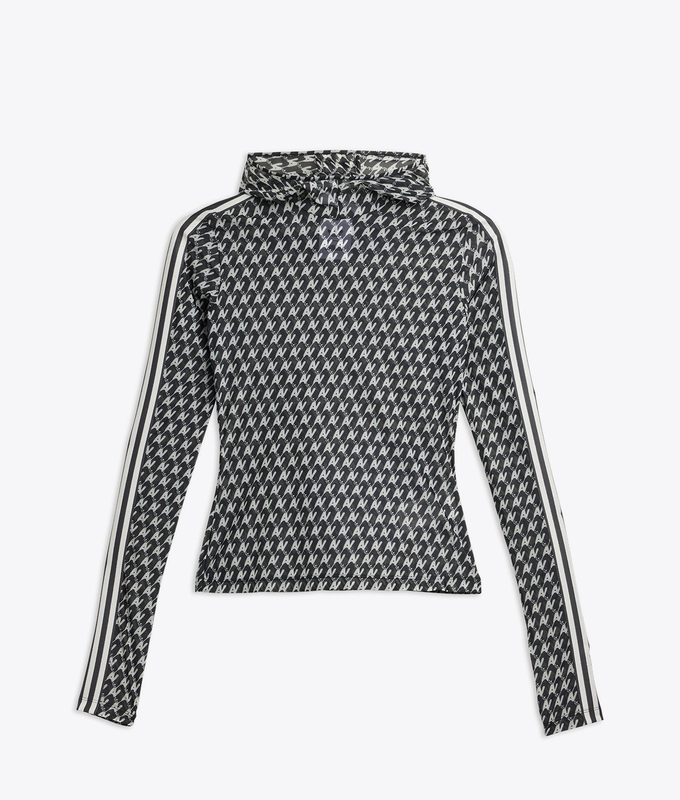 X AVAVAV PRINTED MESH TOP