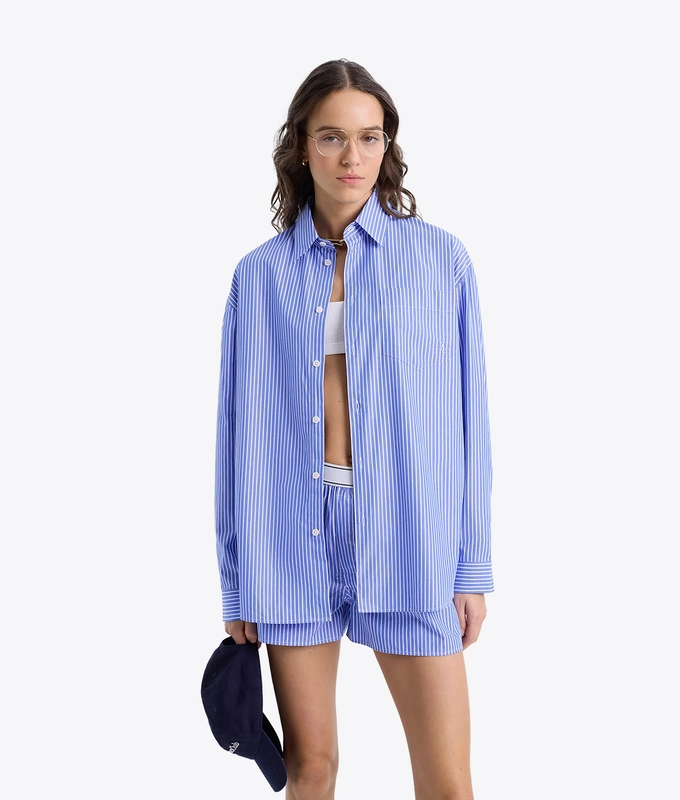 OVERSIZED STRIPED SHIRT