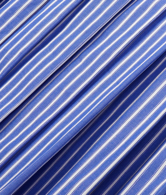 ANAE STRIPED PLEATED SKIRT