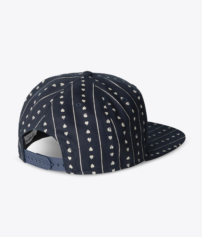DREWE PINSTRIPE HEART CAP