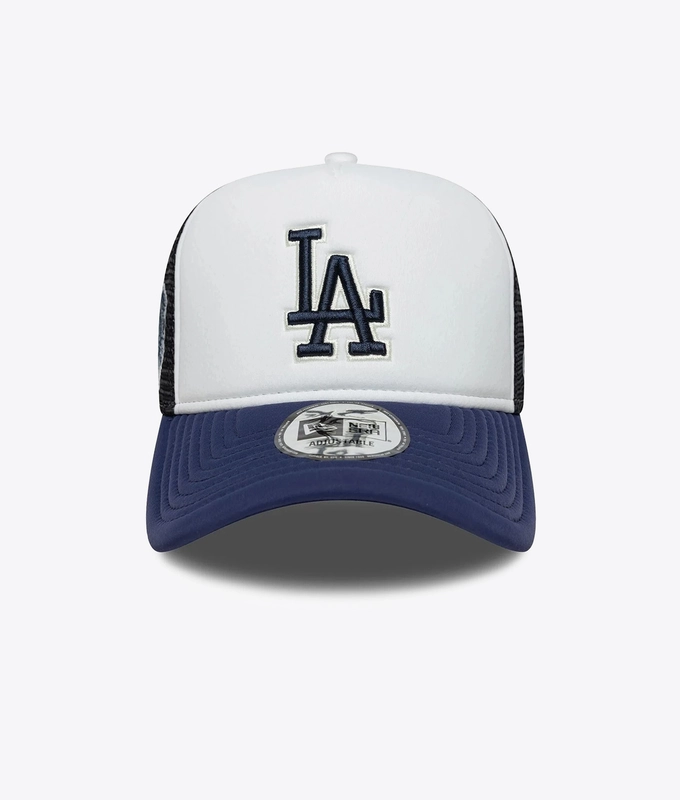 9FORTY WORLD SERIES E-FRAME LOS ANGELES DODGERS TRUCKER CAP