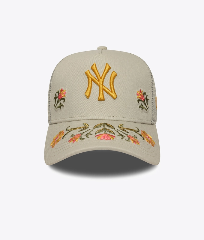 9FORTY FLORAL ICON E-FRAME NEW YORK YANKEES TRUCKER CAP