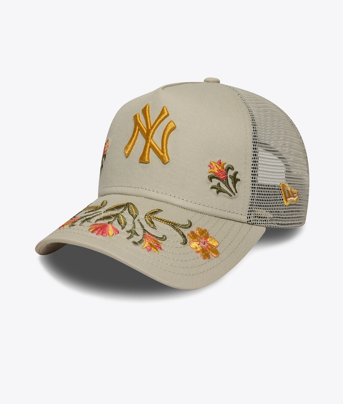 9FORTY FLORAL ICON E-FRAME NEW YORK YANKEES TRUCKER CAP