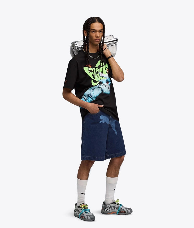 X A$AP ROCKY DENIM SHORT