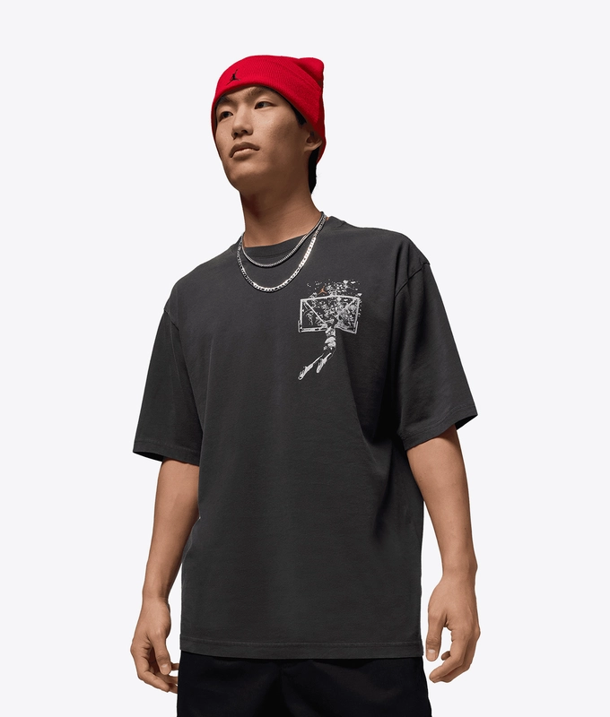 BROOKLYN OVERSIZED GRAPHIC SHORT SLEEVE CREW T-SHIRT