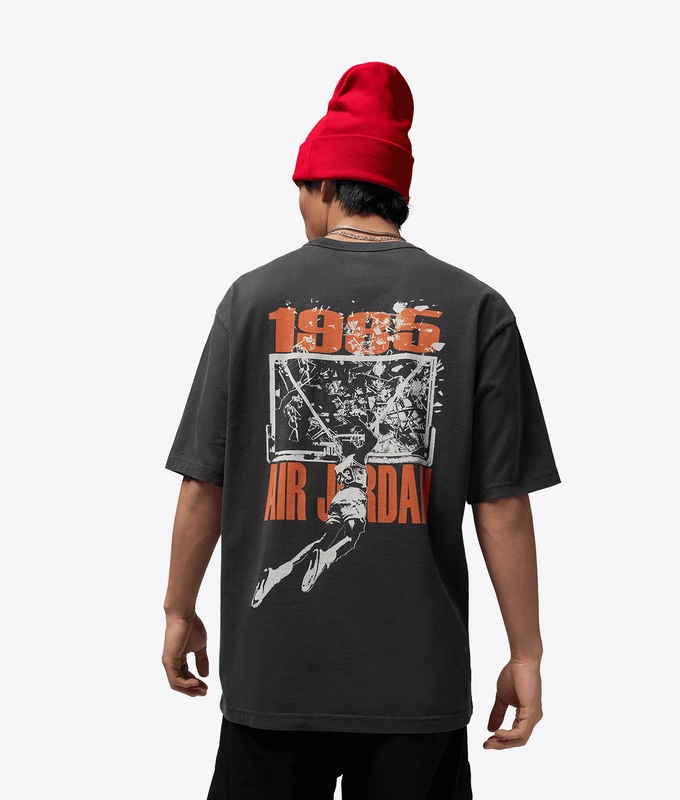 BROOKLYN OVERSIZED GRAPHIC SHORT SLEEVE CREW T-SHIRT