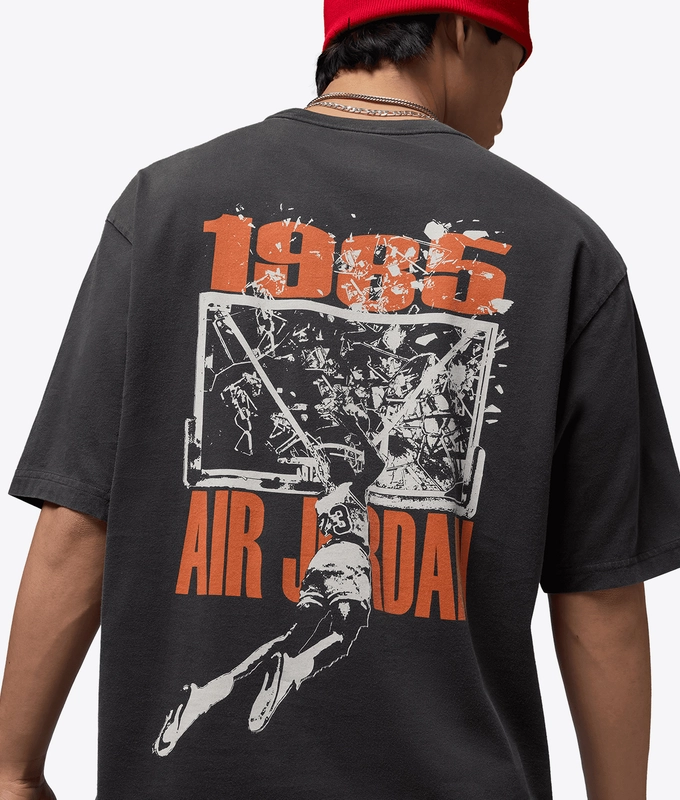 BROOKLYN OVERSIZED GRAPHIC SHORT SLEEVE CREW T-SHIRT