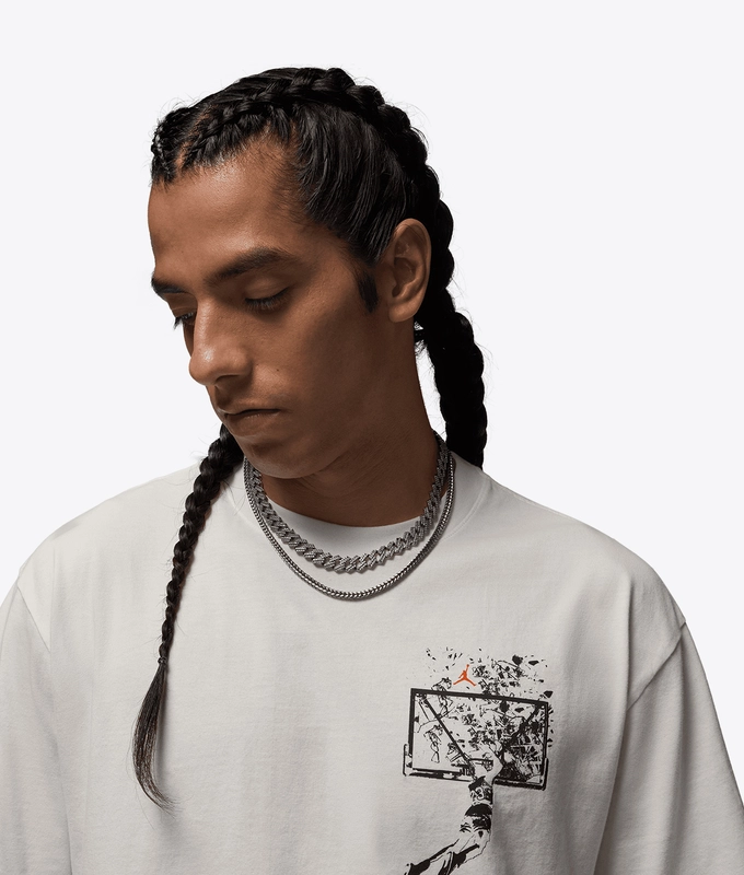 BROOKLYN OVERSIZED GRAPHIC SHORT SLEEVE CREW T-SHIRT