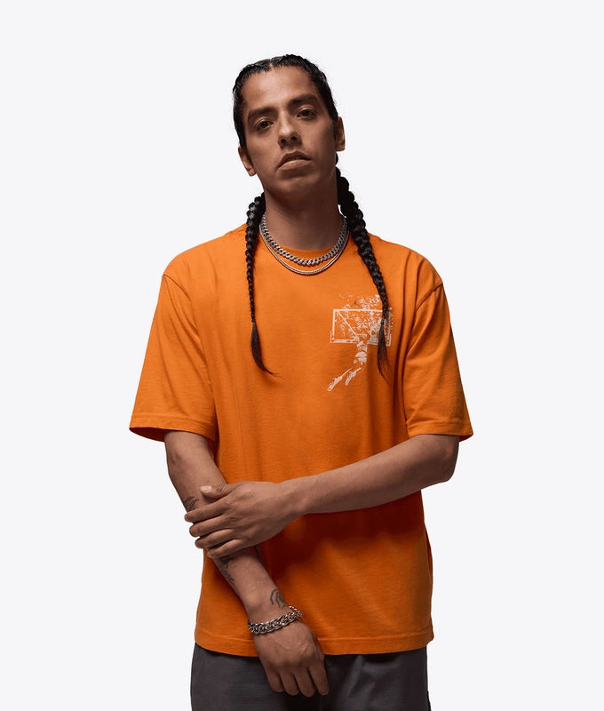 BROOKLYN OVERSIZED GRAPHIC SHORT SLEEVE CREW T-SHIRT