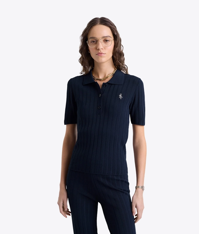 SRC RIBBED POLO