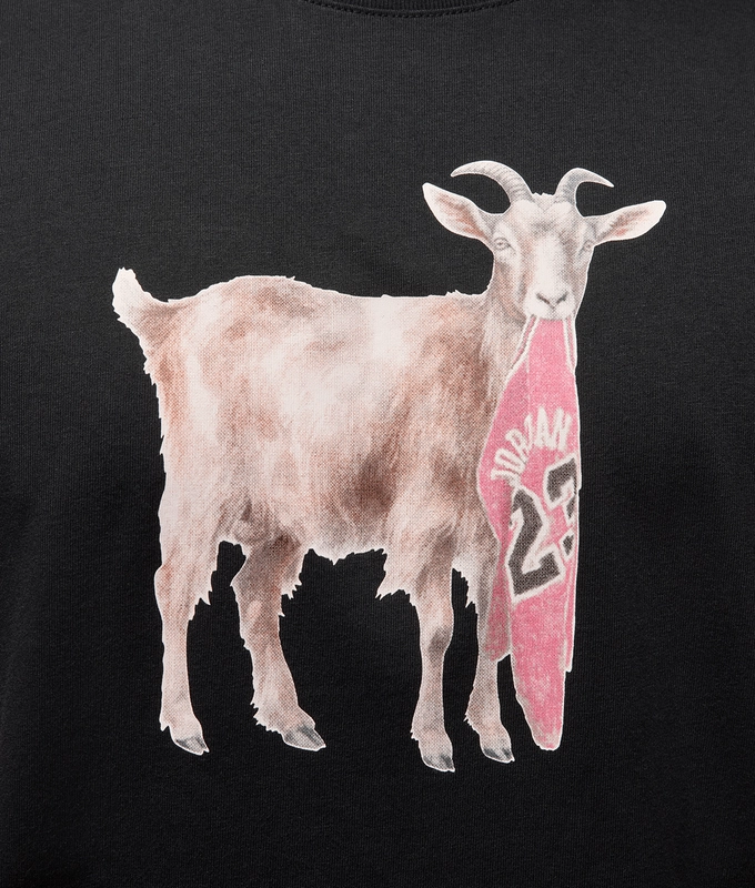 GOAT GRAPHIC SHORT SLEEVE CREW T-SHIRT