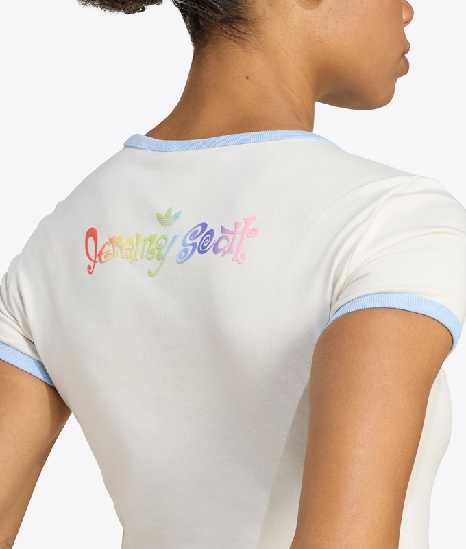 X JEREMY SCOTT GRAPHIC SLIM TEE