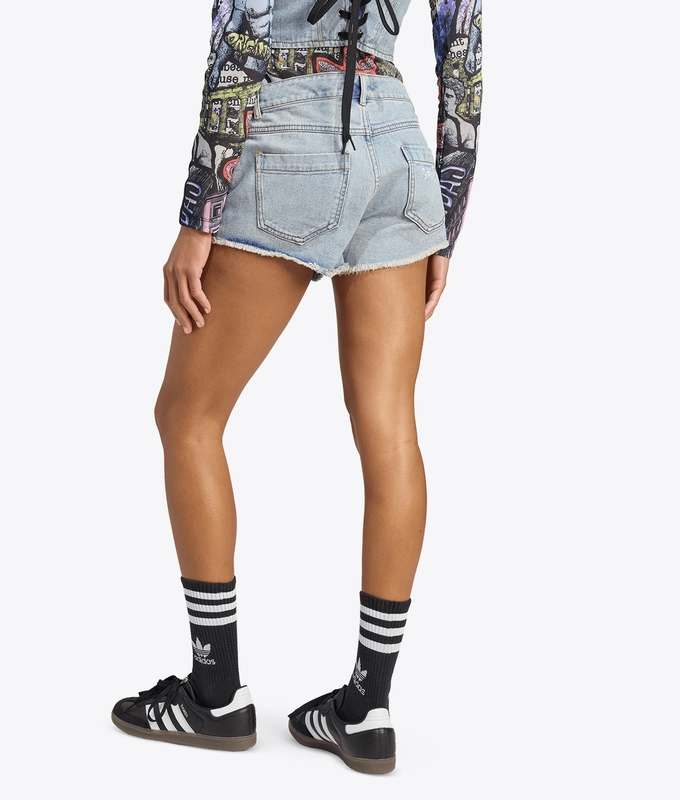 X JEREMY SCOTT DENIM SHORT