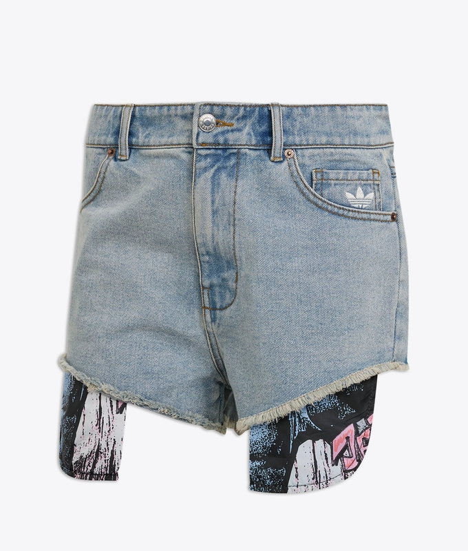 X JEREMY SCOTT DENIM SHORT