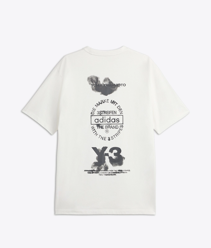 Y-3 - Adidas Originals Graphic Short Sleeve Tee Core White | Buy