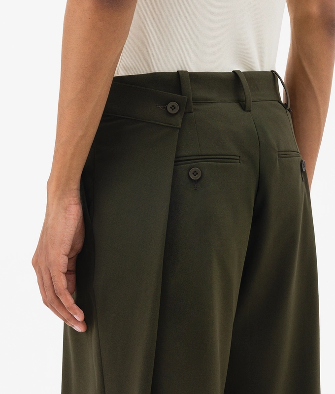 Pleated Pants