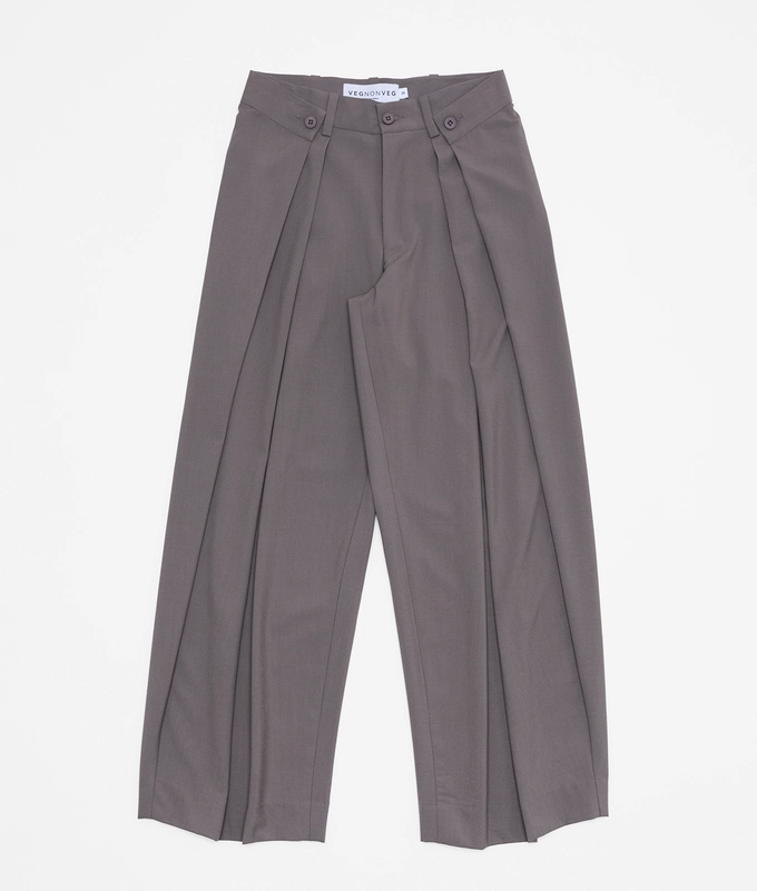 Pleated Pants