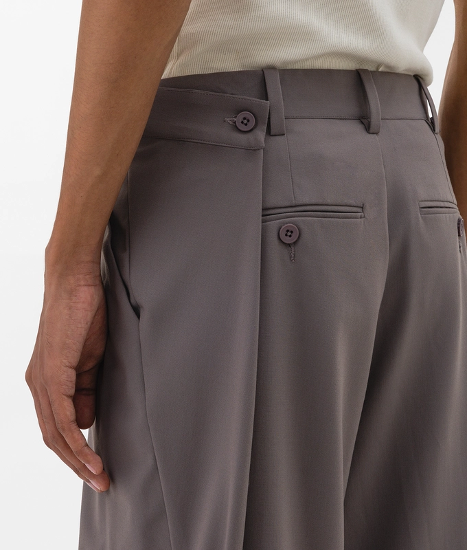 Pleated Pants