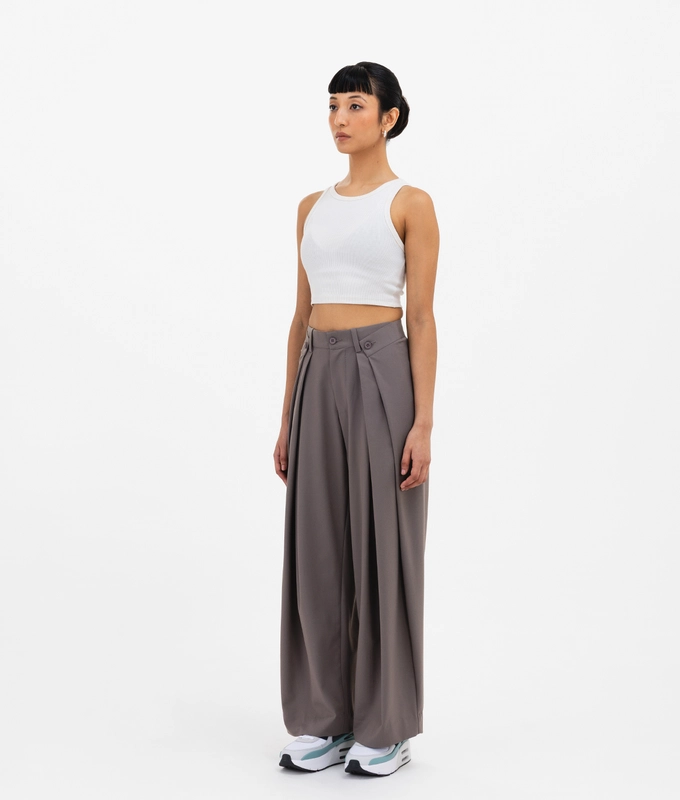 Pleated Pants