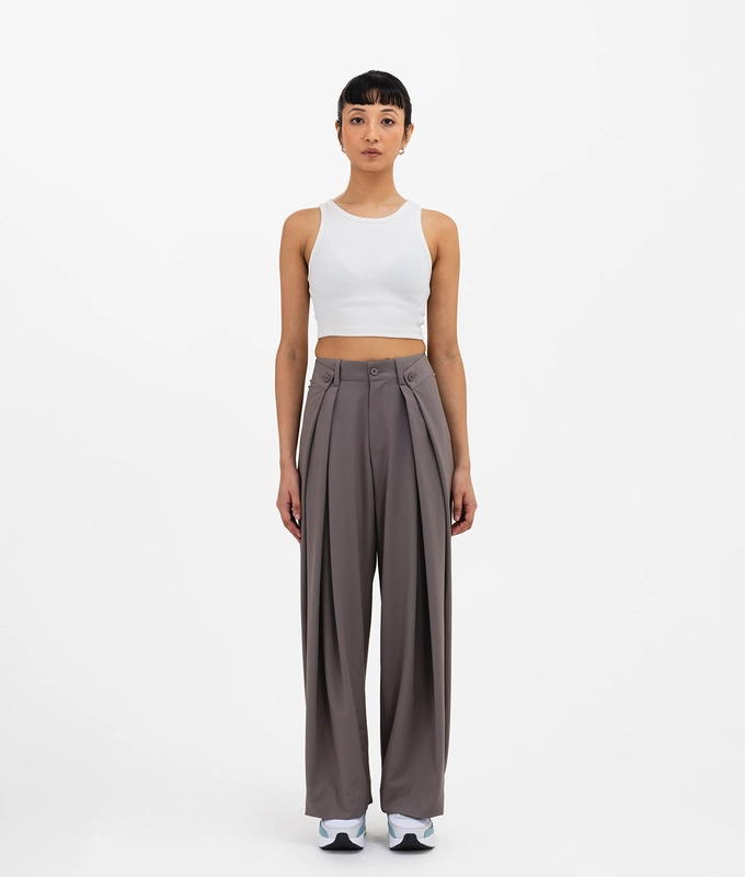 Pleated Pants
