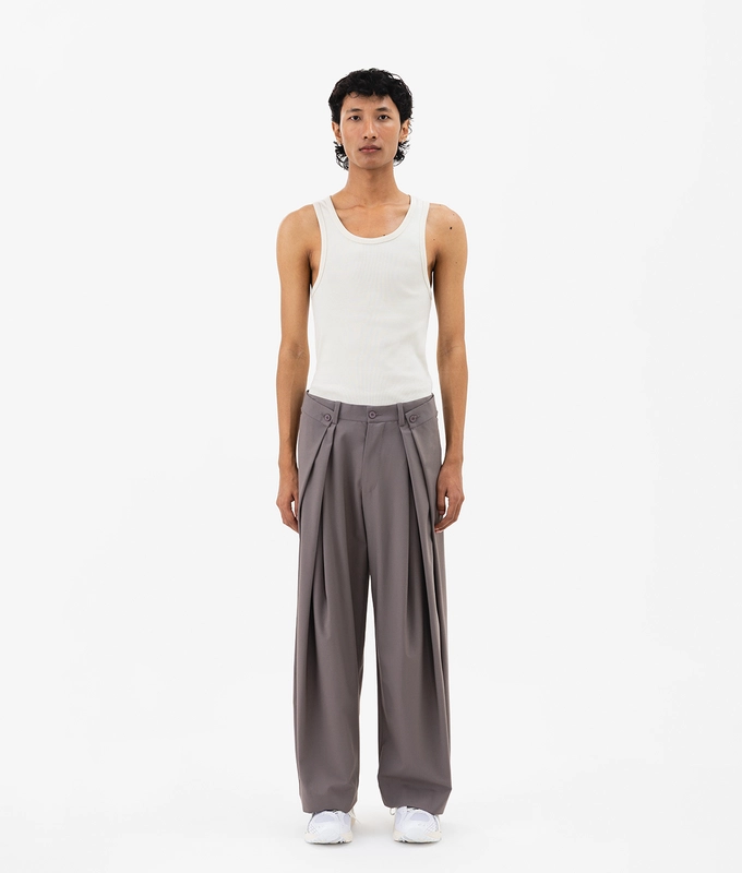 Pleated Pants
