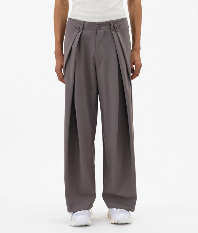 Pleated Pants