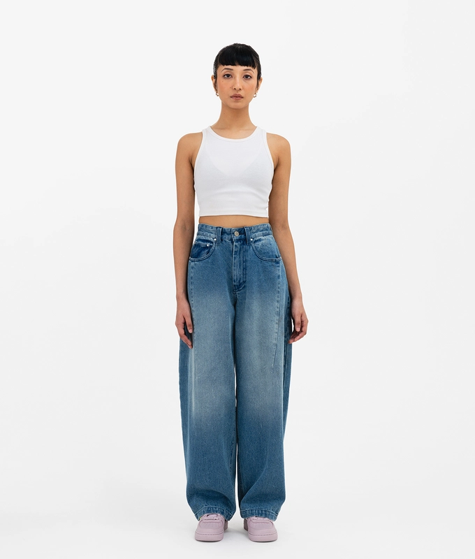 Barrel Leg Jeans