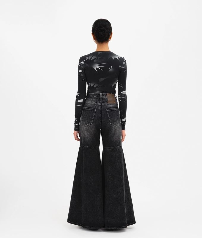 Denim Gharara