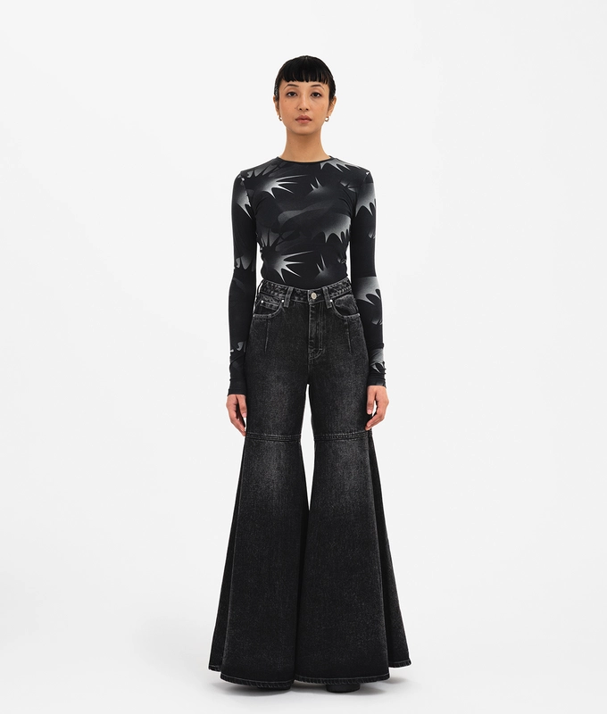 Denim Gharara