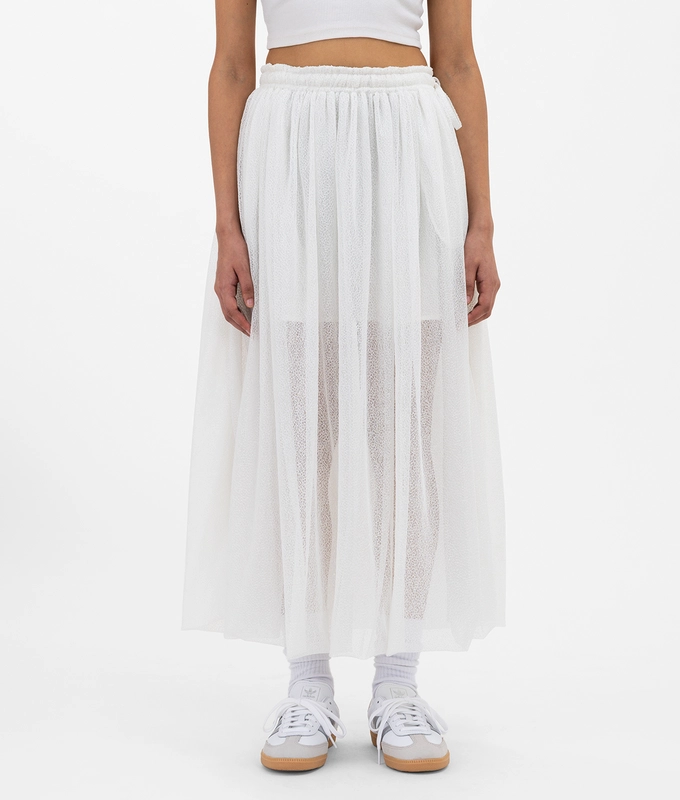 Mesh Bubble Skirt
