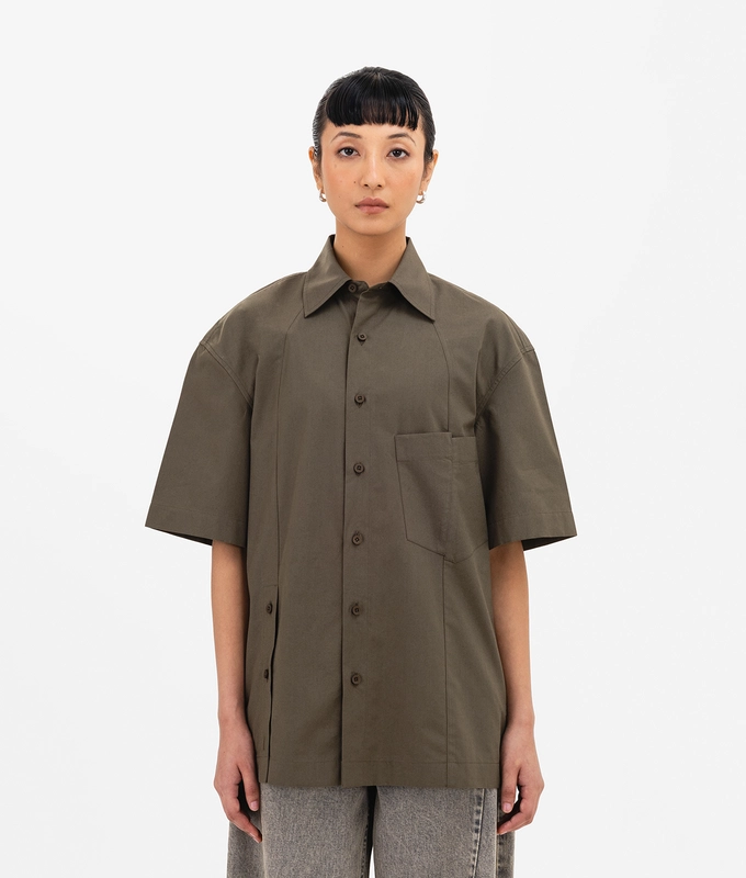 Panelled Shirt