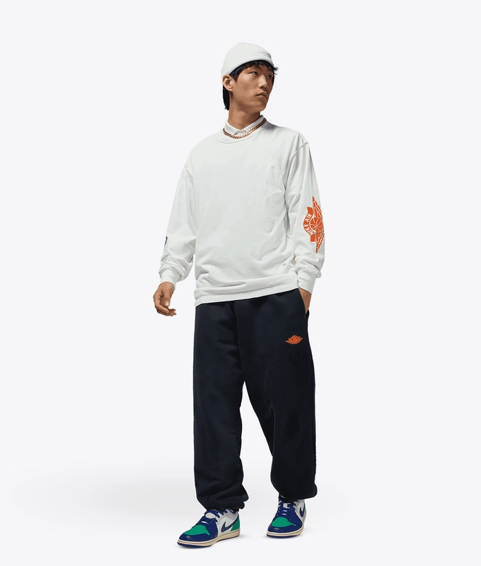 RARE AIR WASHED 85 LONG SLEEVE CREW T-SHIRT