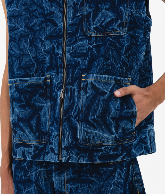Crease Wash Gilet