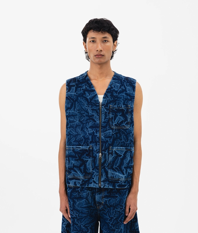 Crease Wash Gilet