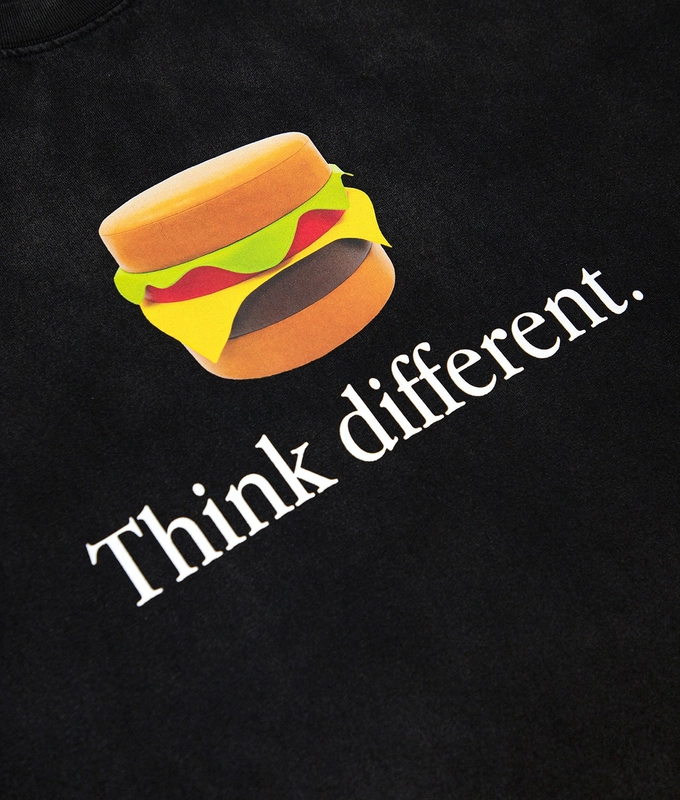 THINK BURGER GRAPHIC T-SHIRT