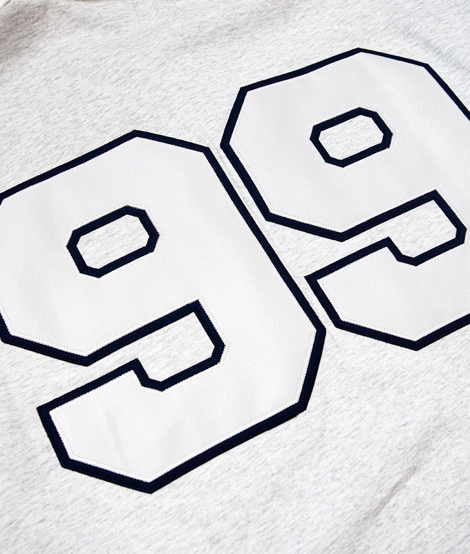 PATCHWORK LONG SLEEVE POLO T-SHIRT