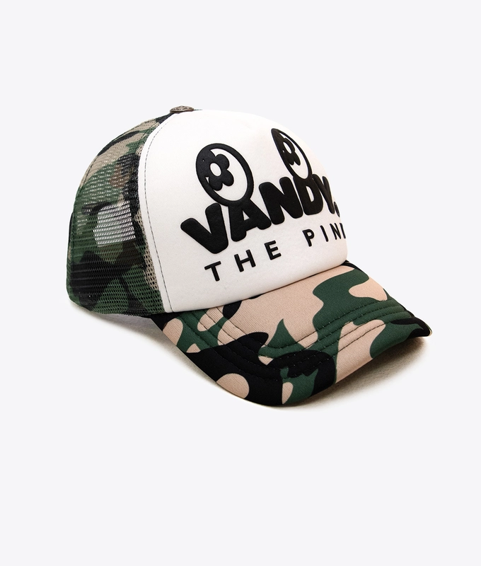EYE LOGO CAMO TRUCKER CAP