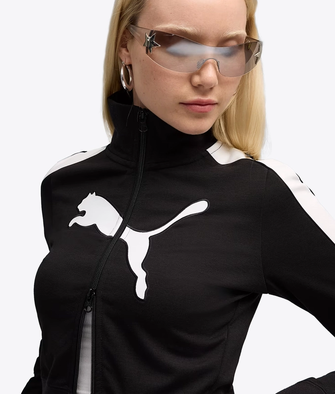 X FUTURE ARCHIVE SLIM CROPPED TRACK JACKET