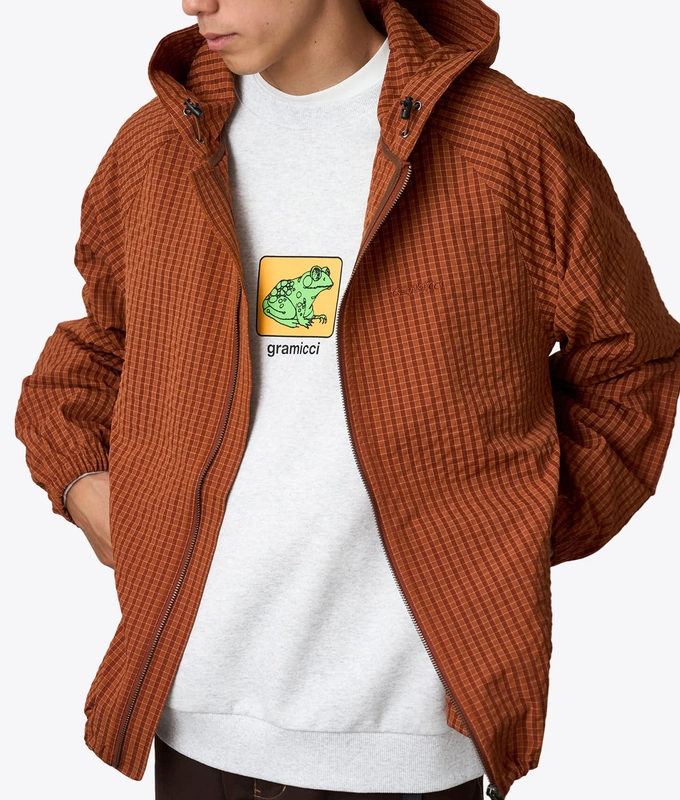 NORTHSIDE PLAID HOODED JACKET