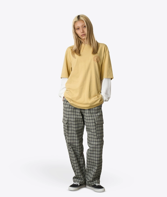 SWELL CHECKERED PLAID CARGO PANT