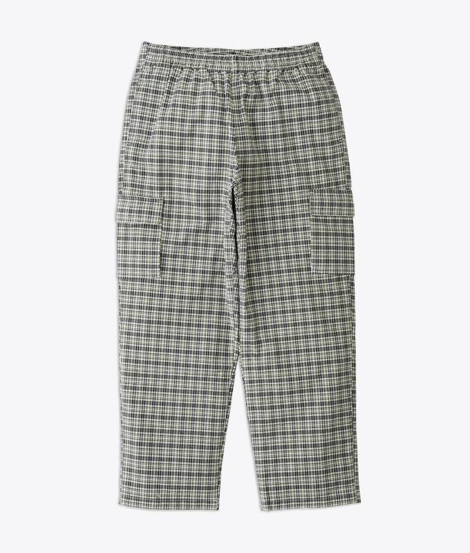 SWELL CHECKERED PLAID CARGO PANT