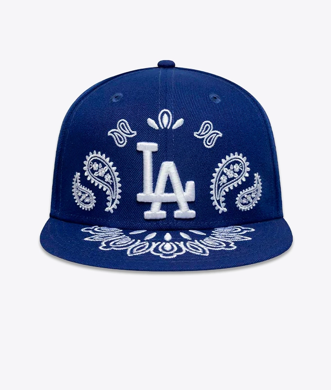 59FIFTY PAISLEY PRINT LOS ANGELES DODGERS FITTED CAP