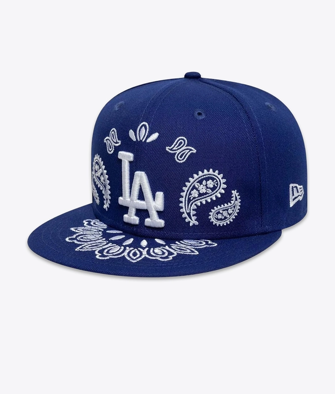 59FIFTY PAISLEY PRINT LOS ANGELES DODGERS FITTED CAP